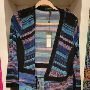 NWT BCBGMaxAzria Wrap Dress, Adele Pattern, Medium